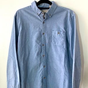 Vintage Red Blue Button-down Shirt